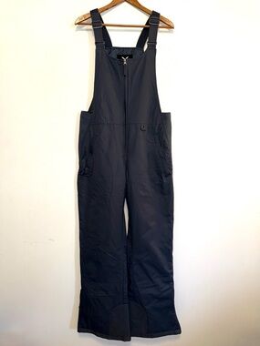 Arctix Regular Fit Water Repellant Insulated Ski Snow Bib Overalls Gray Womens M